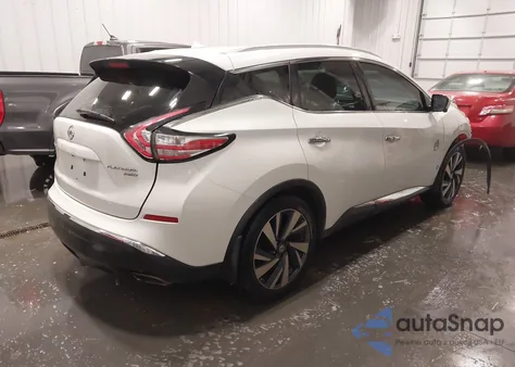 2015 Nissan Murano Platinum z USA, uszkodzony, nr VIN 5N1AZ2MH7FN279122